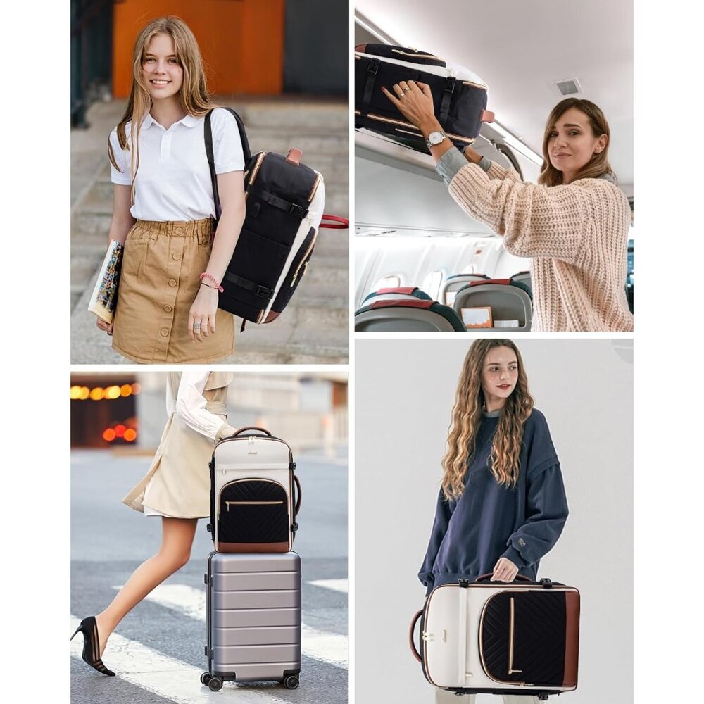 Versatile 50l Women's Carry-On Backpack: Comfy, Tsa Approved, For All Adventures View 6